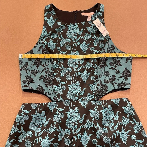 Hutch (Anthropologie) Jacquard Cut Out Mini Dress - Picture 7 of 10